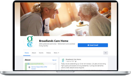 Broadlands Facebook page Broadlands Facebook page